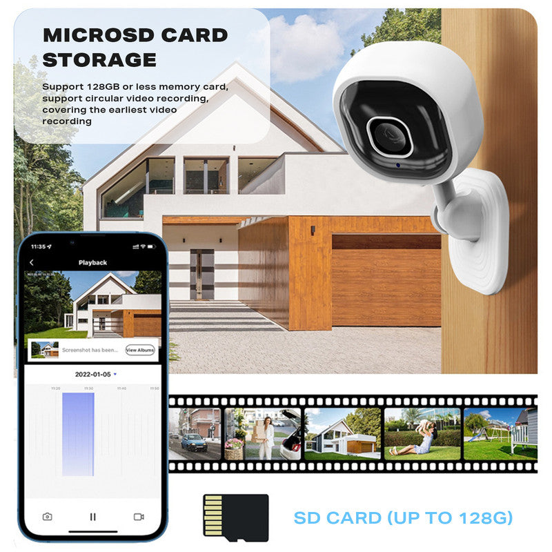 1080P WiFi Smart Indoor Security Camera