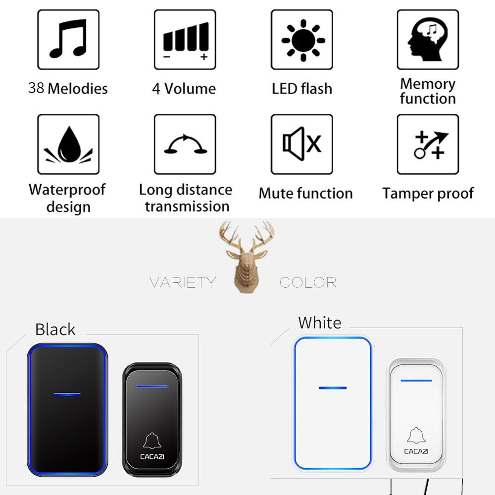 Wireless Smart Doorbell for Seniors