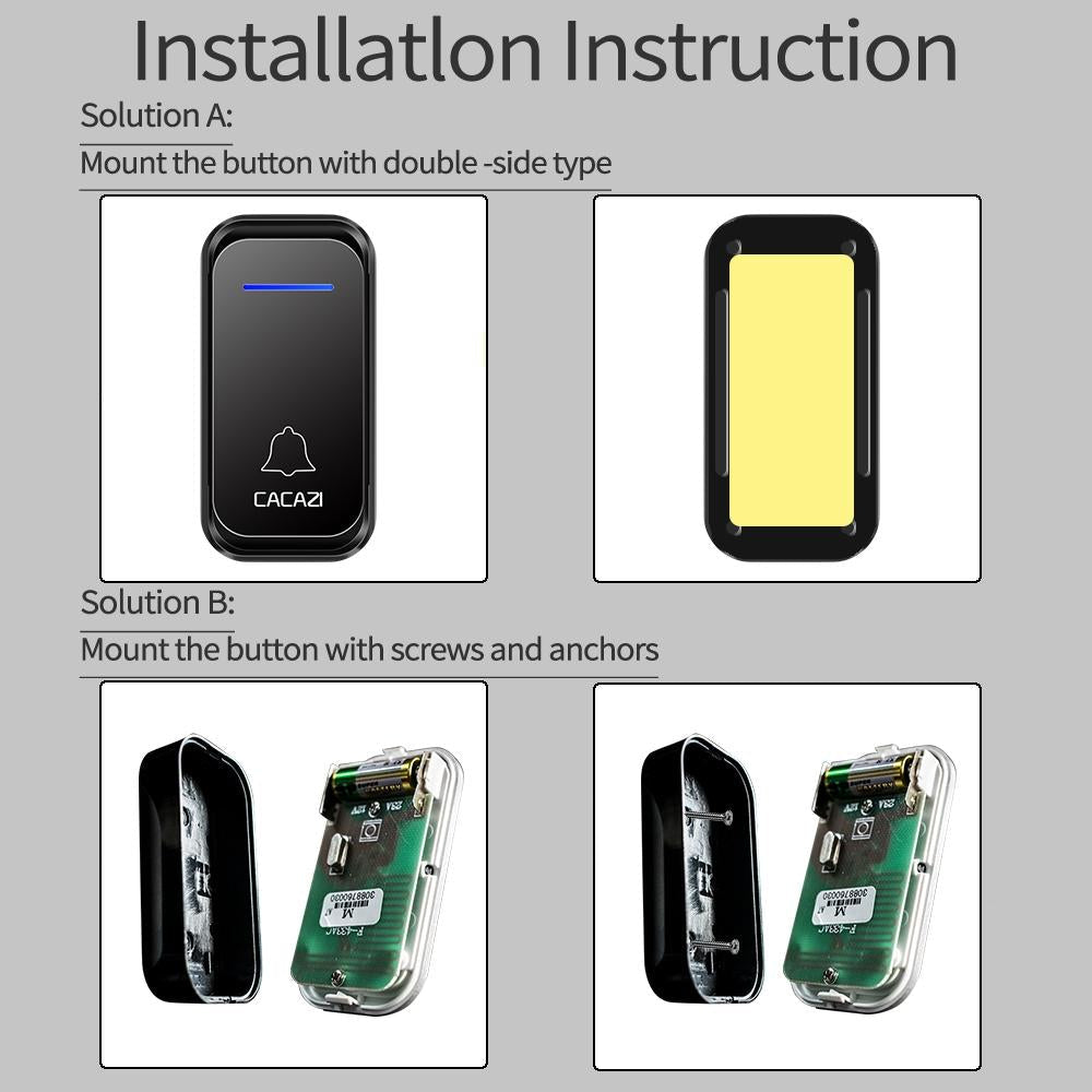 Wireless Smart Doorbell for Seniors
