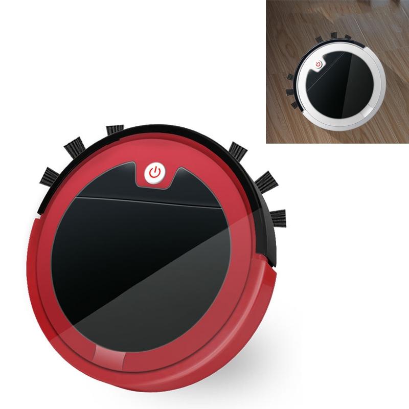 Red & Black Smart Sweeping Robot