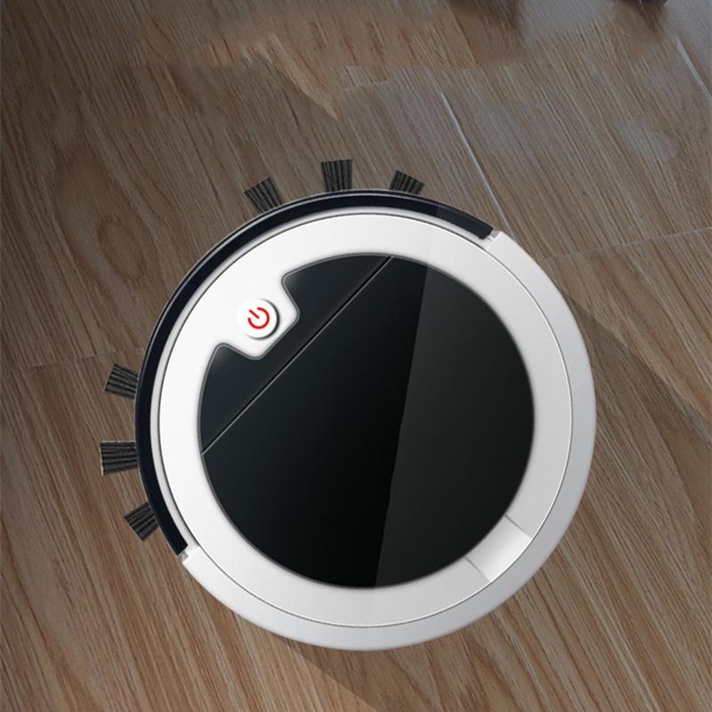 Red & Black Smart Sweeping Robot