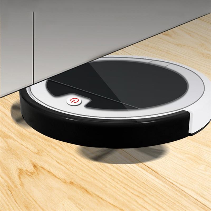 Red & Black Smart Sweeping Robot