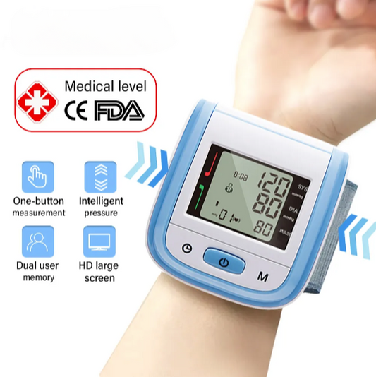 Automatic Wrist Digital Blood Pressure Monitor - SENIOR CONSULTING AUSTRALIA