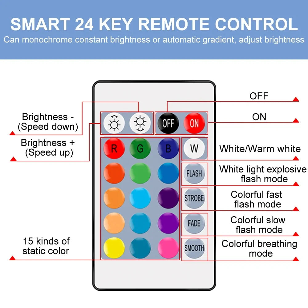 RGB Smart Control Lamp