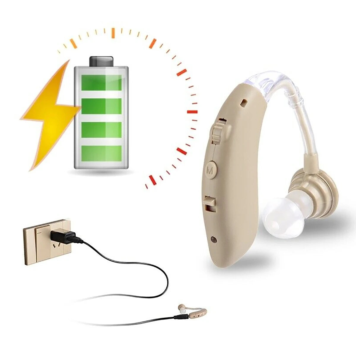 Bluetooth Rechargeable Hearing Aid - SENIOR CONSULTING AUSTRALIA