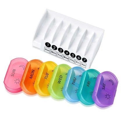 7 Day Pill Storage Organizer - SENIOR CONSULTING AUSTRALIA