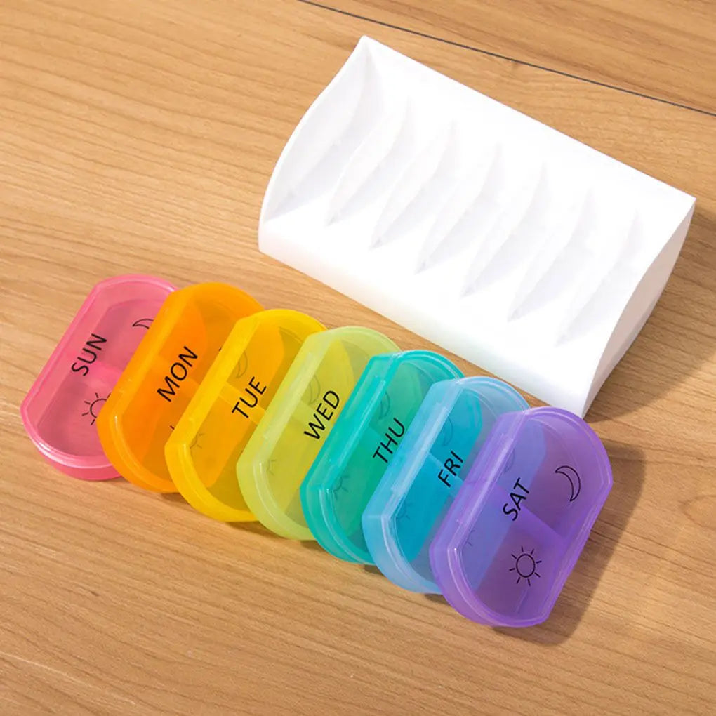 7 Day Pill Storage Organizer - SENIOR CONSULTING AUSTRALIA