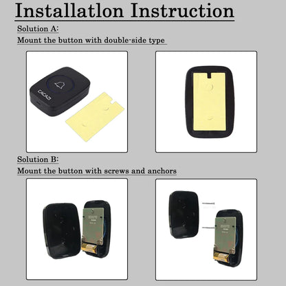 Wireless Waterproof Doorbell - SENIOR CONSULTING AUSTRALIA