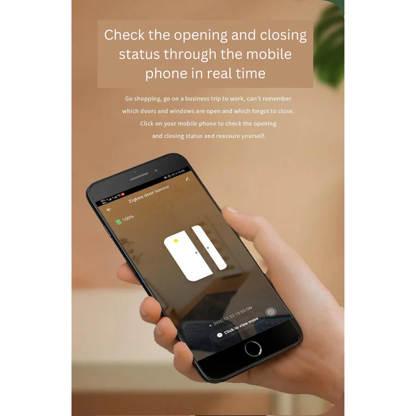 ZigBee Door/Window Sensor - Security Protection - SENIOR CONSULTING AUSTRALIA