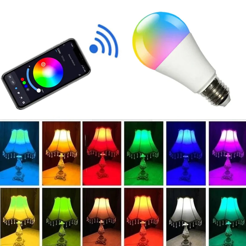 LED E27 Wireless Bluetooth Smart Bulb - SENIOR CONSULTING AUSTRALIA