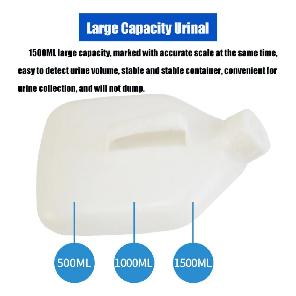 1500ML Male Urine Receiver - SENIOR CONSULTING AUSTRALIA