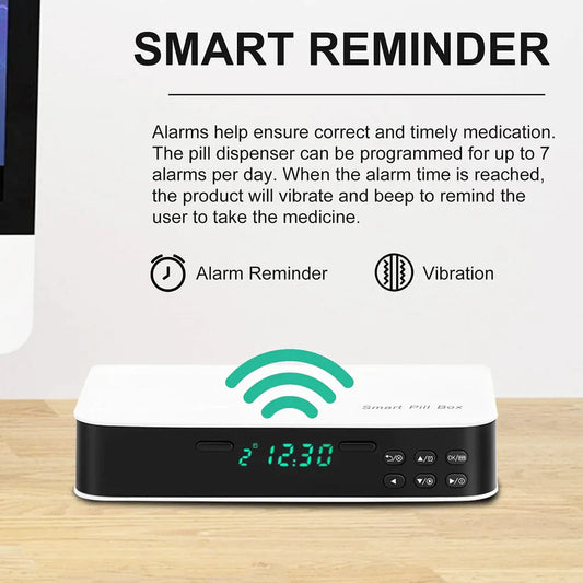 Smart Medication Reminder - Medicine Storage Box - SENIOR CONSULTING AUSTRALIA