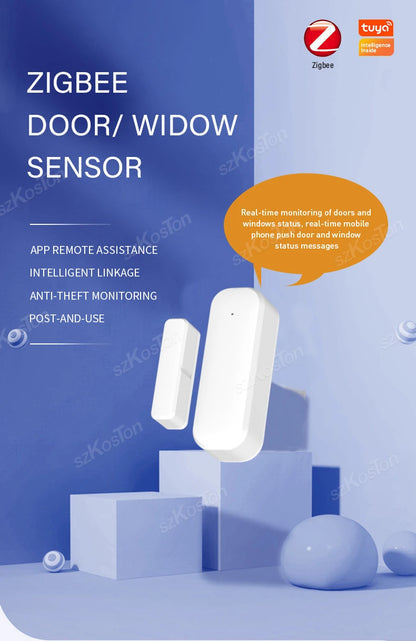 ZigBee Door/Window Sensor - Security Protection - SENIOR CONSULTING AUSTRALIA