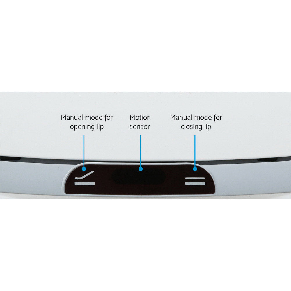 Devanti 9L Hands-Free Sensor Bin – White