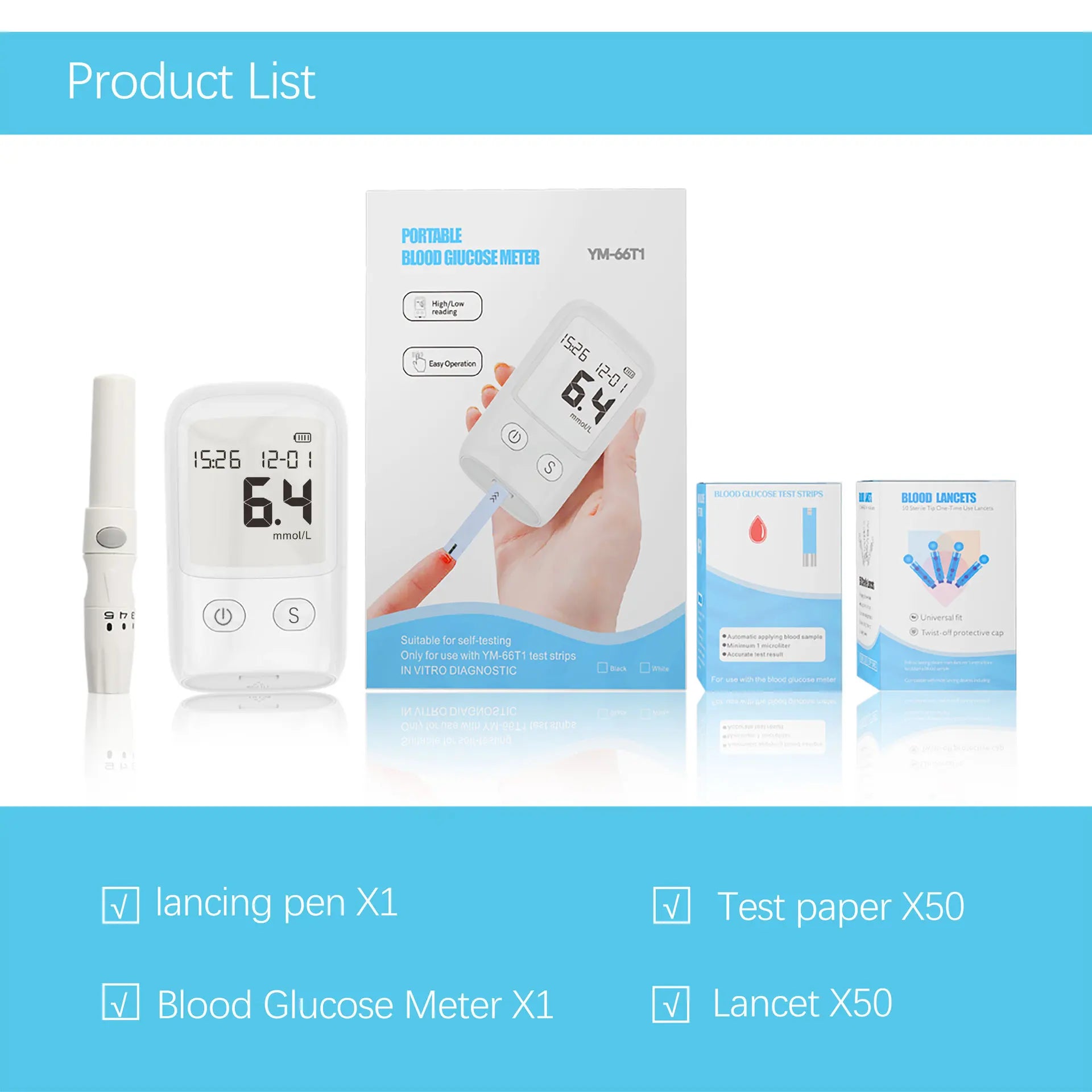 Portable Blood Glucose Meter - SENIOR CONSULTING AUSTRALIA