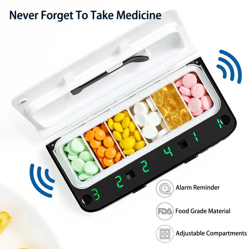 Smart Medication Reminder - Medicine Storage Box - SENIOR CONSULTING AUSTRALIA