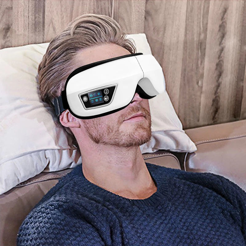 Eye Massager with Heat and Smart Airbag Technology