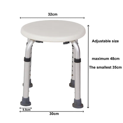 Height Adjustable Non-slip Bath Chair - SENIOR CONSULTING AUSTRALIA