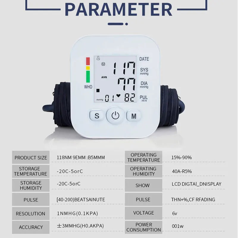 Automatic Digital ARM Blood Pressure Monitor - SENIOR CONSULTING AUSTRALIA