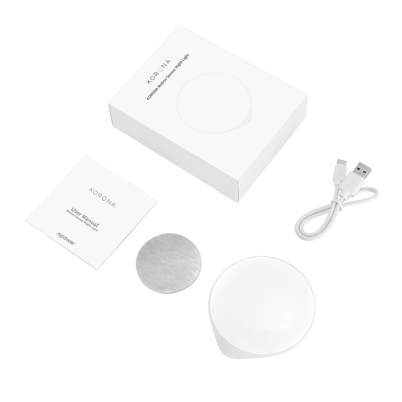 LED Motion Sensor Night Light – 2-Pack, 400-Day Battery