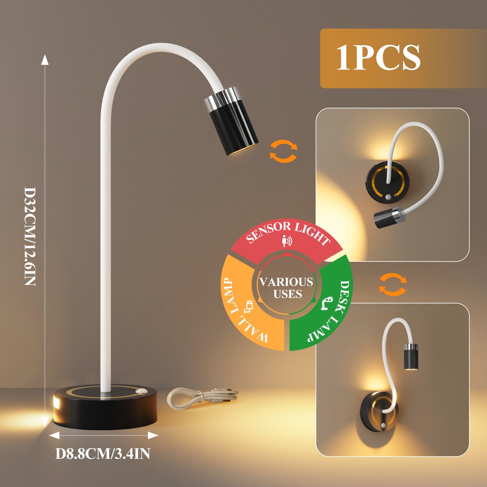 DIY Flexible Silicone Motion Sensor Night Light