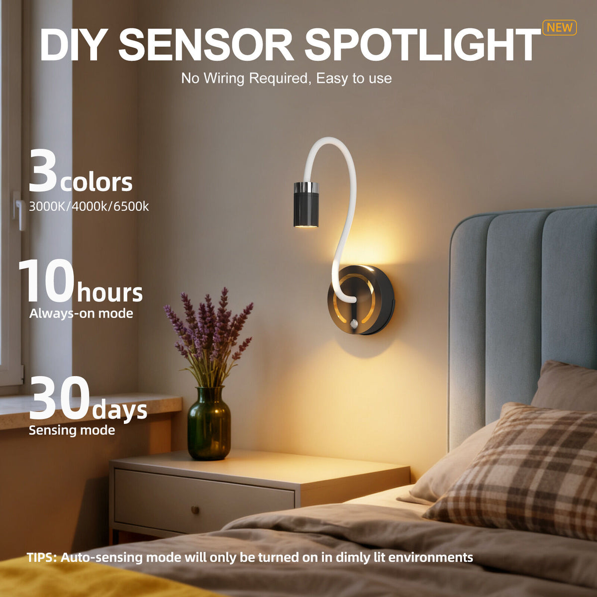 DIY Flexible Silicone Motion Sensor Night Light