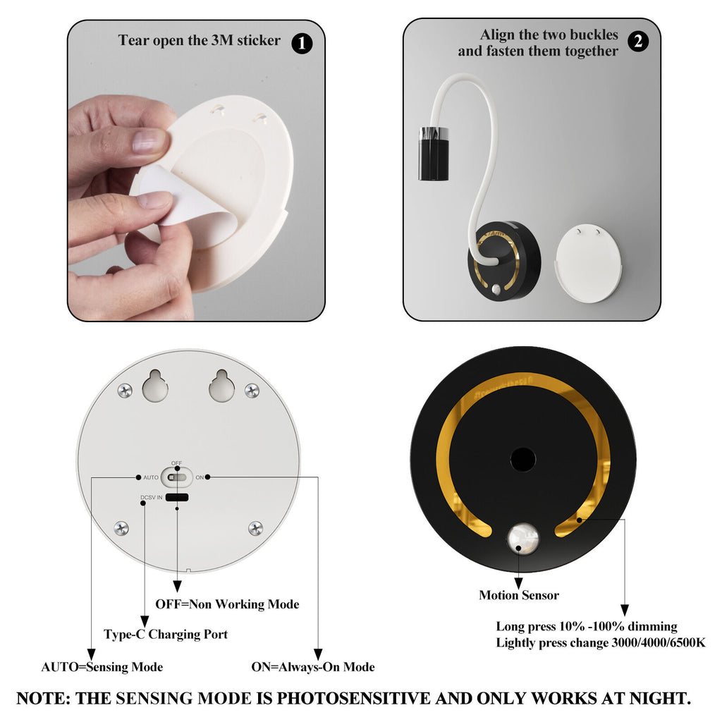 DIY Flexible Silicone Motion Sensor Night Light
