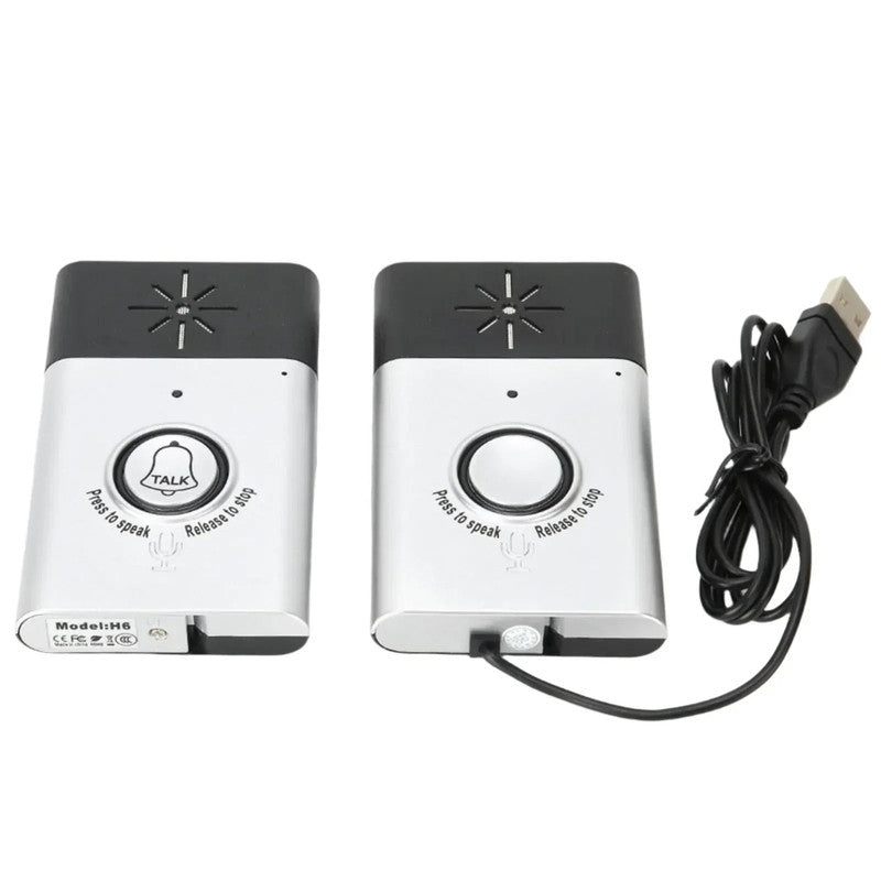 Wireless 2-Way Intercom Doorbell System