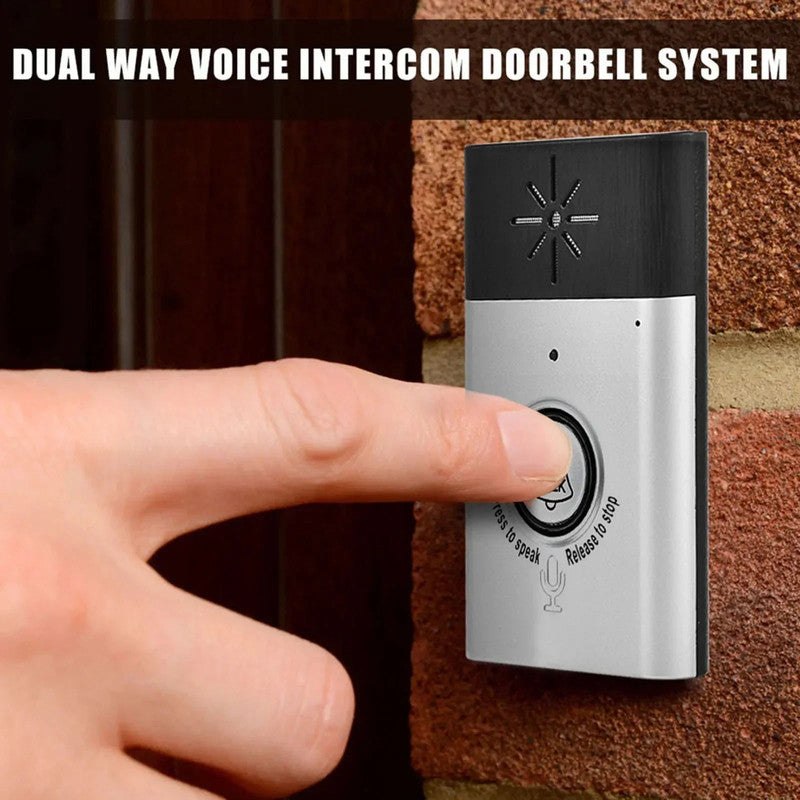Wireless 2-Way Intercom Doorbell System