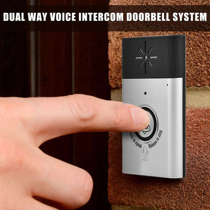 Wireless 2-Way Intercom Doorbell System