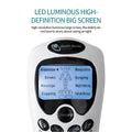 Electric EMS TENS Pulse Massager – 8 Pads, 8 Modes