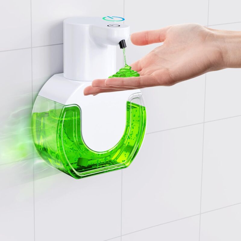 Touchless Automatic Soap Dispenser – 420ml USB Rechargeable with 4 Levels