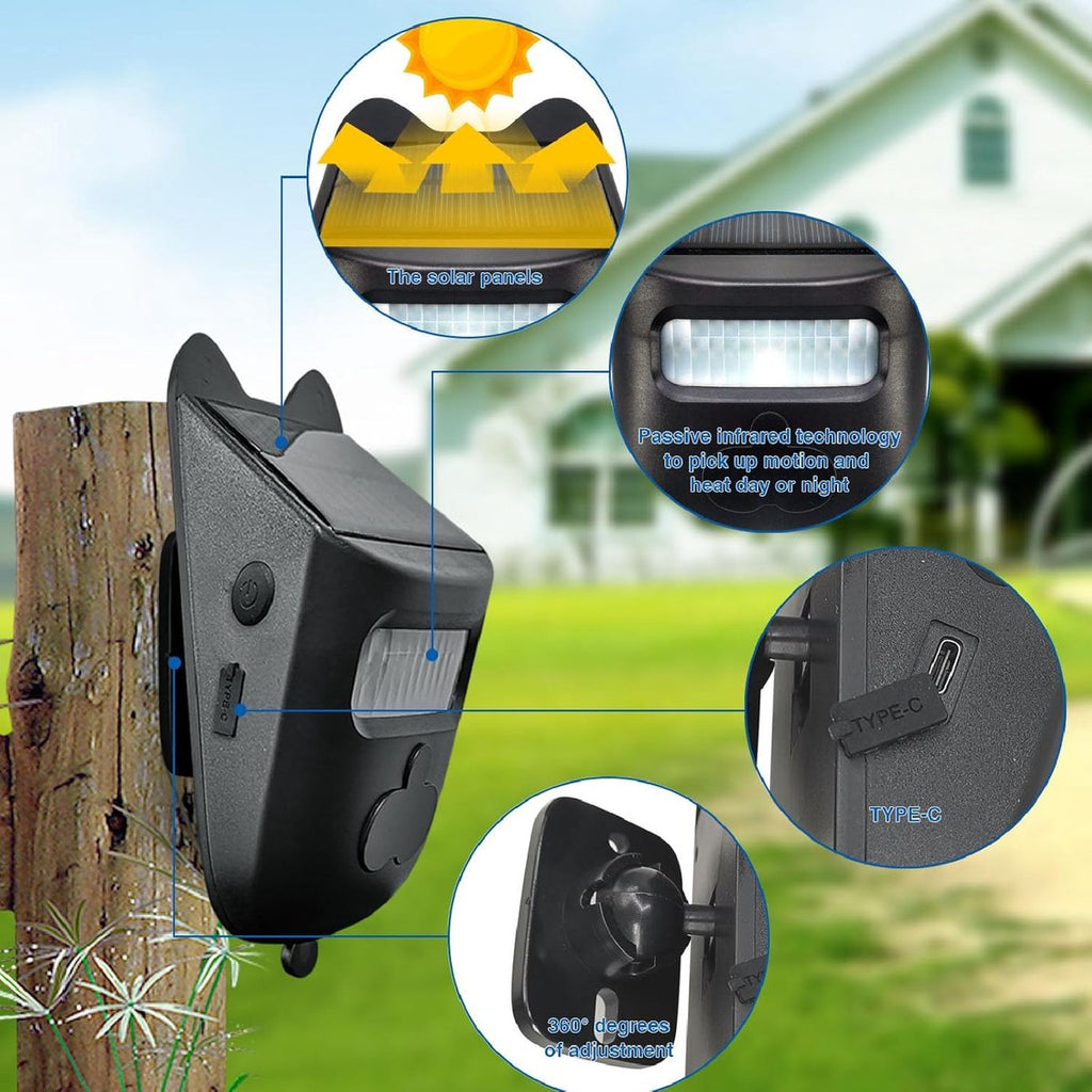 Solar Driveway Alarm – Wireless Weatherproof Infrared Detector