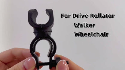 Universal Cane & Crutch Holder 4-Pack – 360° Rotation