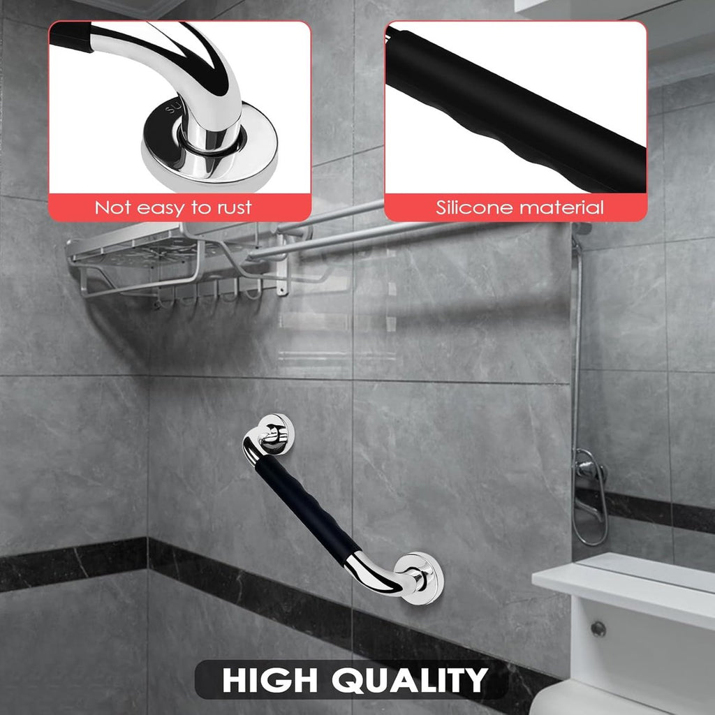 Stainless Steel Grab Bars – 2-Pack, 30cm