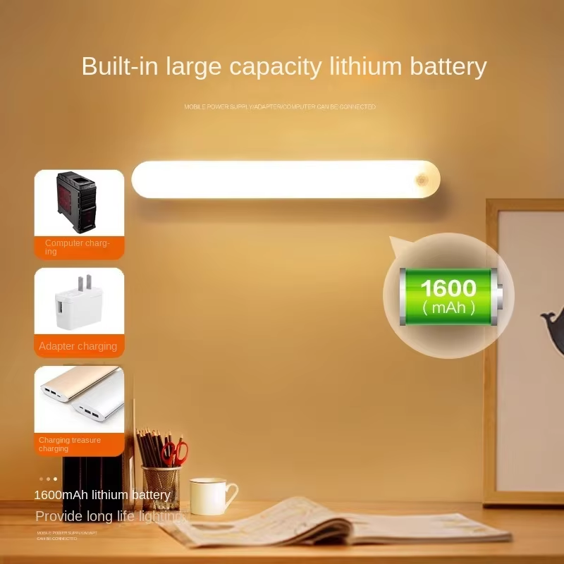 Wireless Motion Sensor Closet LED Lamp – White, Magnetic