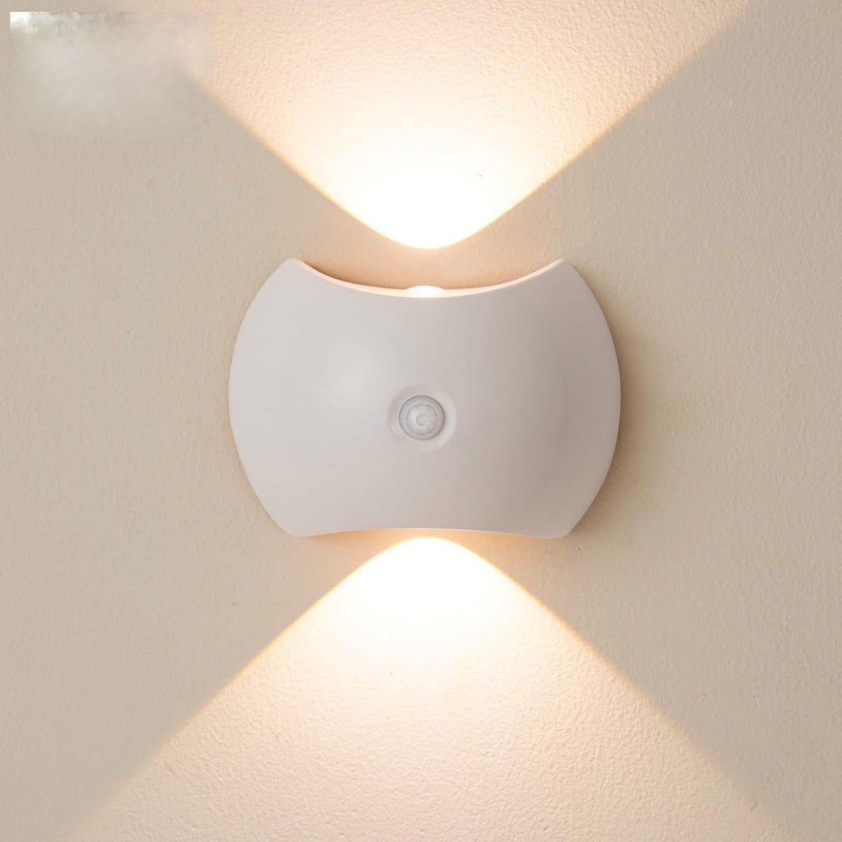 Rechargeable Magnetic Motion Sensor Wall Lamp – White