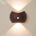 Rechargeable Magnetic Motion Sensor Wall Lamp – Dark Wood