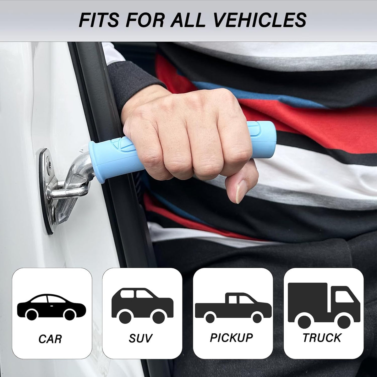 Car Door Handle Assist for Seniors – 2-Pack, 450lb Capacity