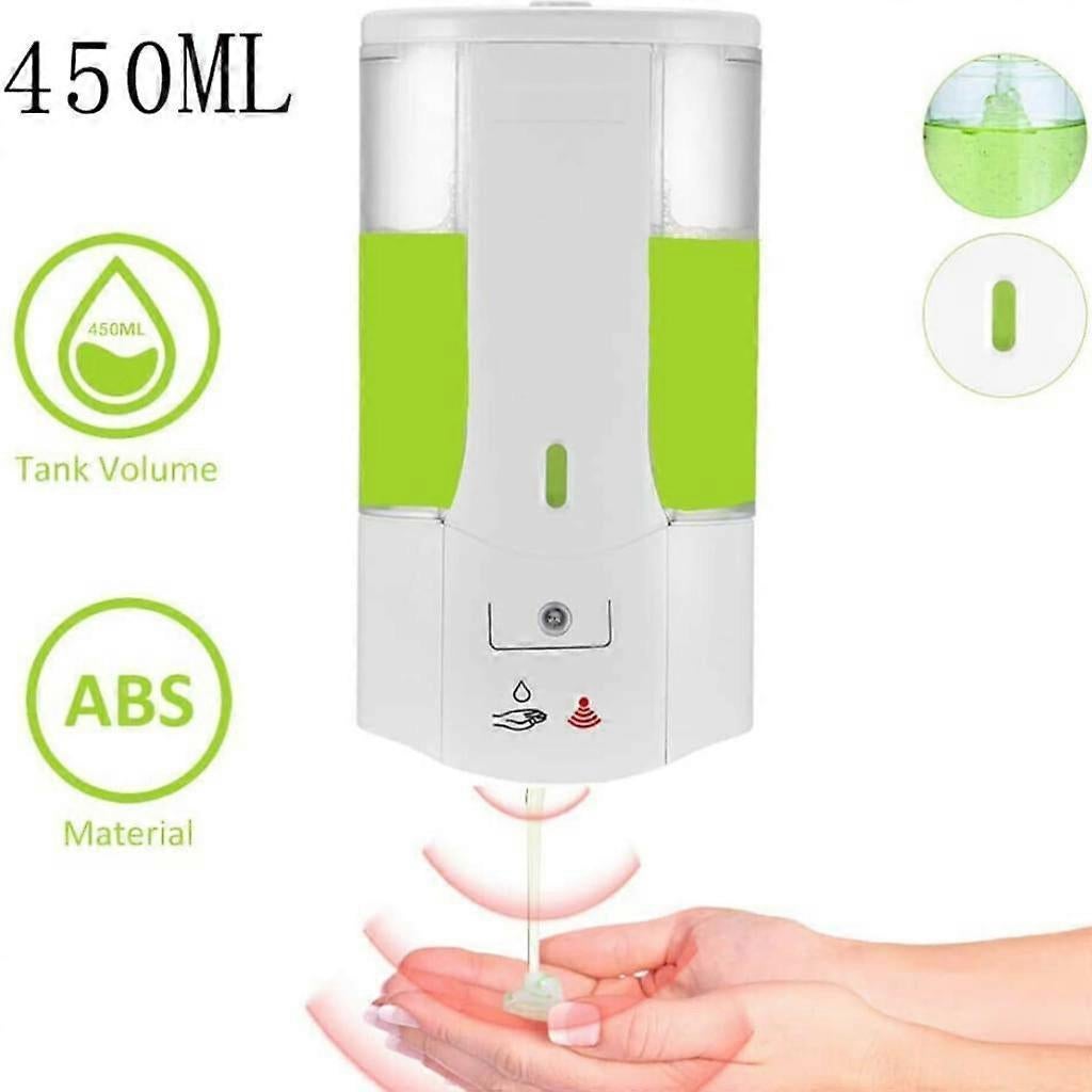 Wall-Mounted Automatic Sanitizer Dispenser – 450ml Infrared Sensor, Touch-Free