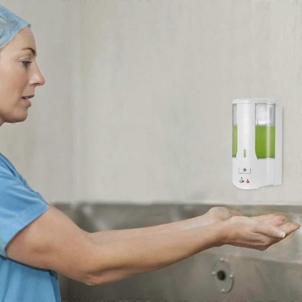 Wall-Mounted Automatic Sanitizer Dispenser – 450ml Infrared Sensor, Touch-Free