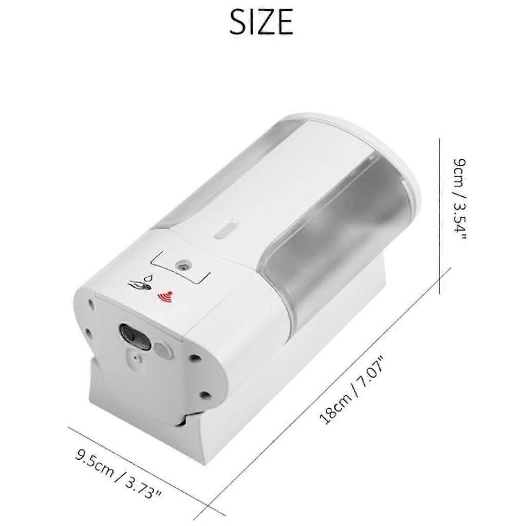 Wall-Mounted Automatic Sanitizer Dispenser – 450ml Infrared Sensor, Touch-Free