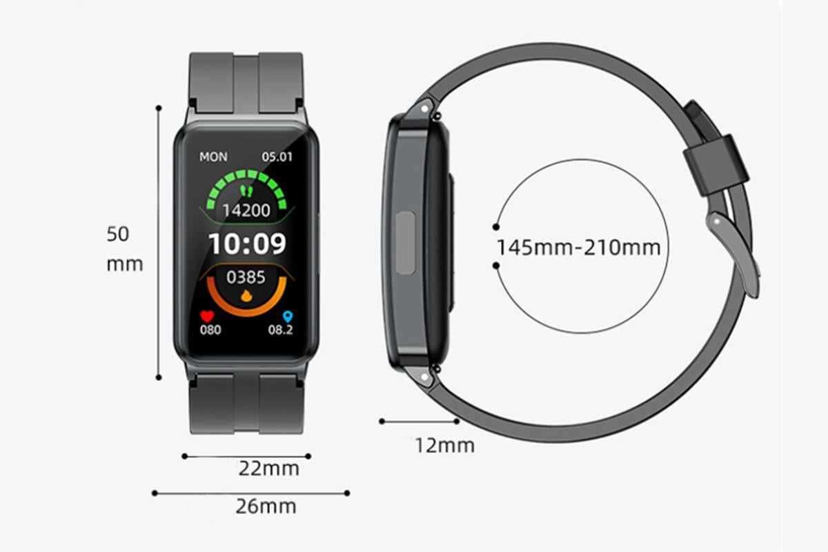 Fitness Tracker Smartwatch – Heart Rate, Blood Oxygen & Sleep Monitor