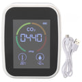 Indoor Air Quality Monitor – CO2, TVOC, Temperature & Humidity