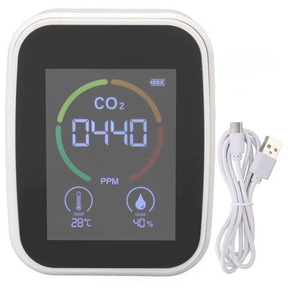 Indoor Air Quality Monitor – CO2, TVOC, Temperature & Humidity