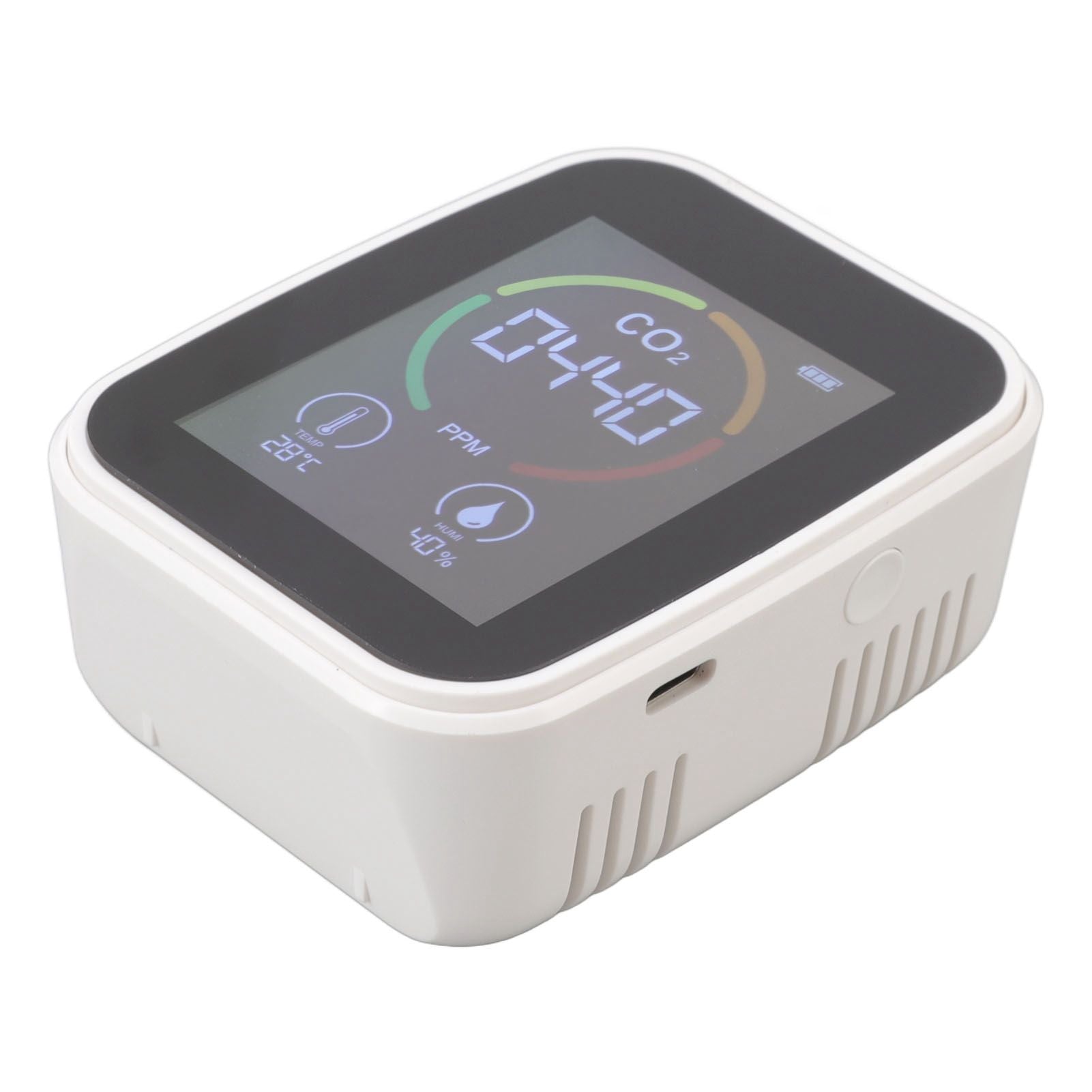 Indoor Air Quality Monitor – CO2, TVOC, Temperature & Humidity