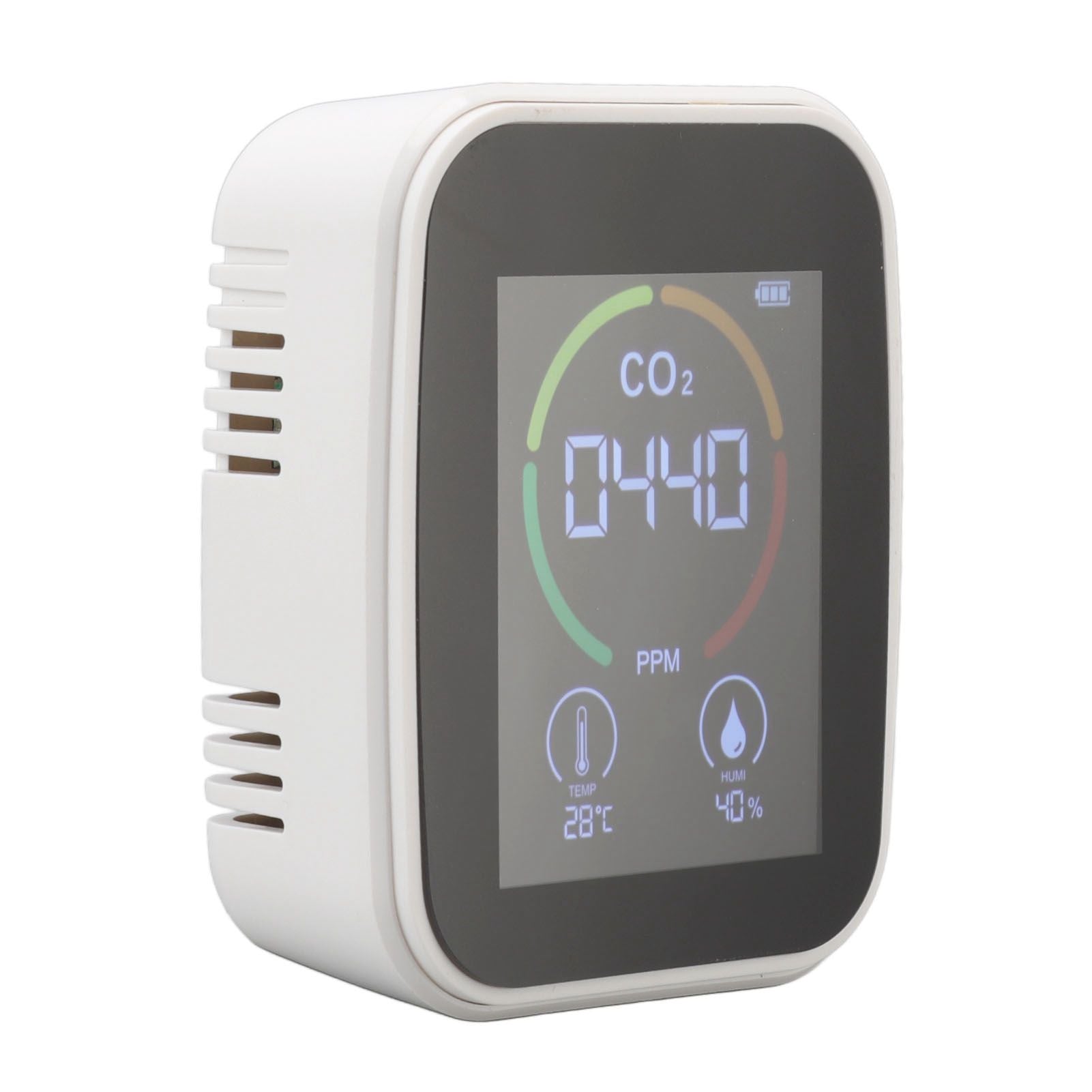 Indoor Air Quality Monitor – CO2, TVOC, Temperature & Humidity