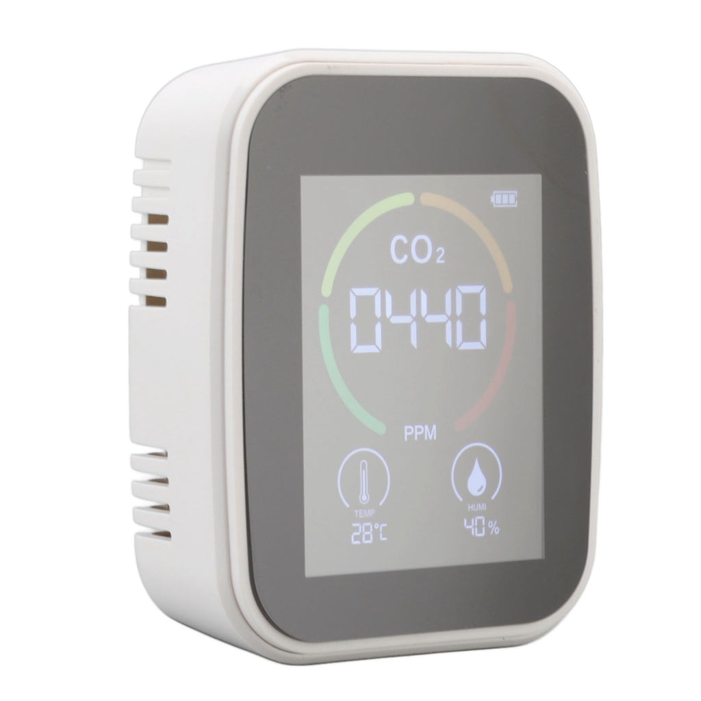 Indoor Air Quality Monitor – CO2, TVOC, Temperature & Humidity