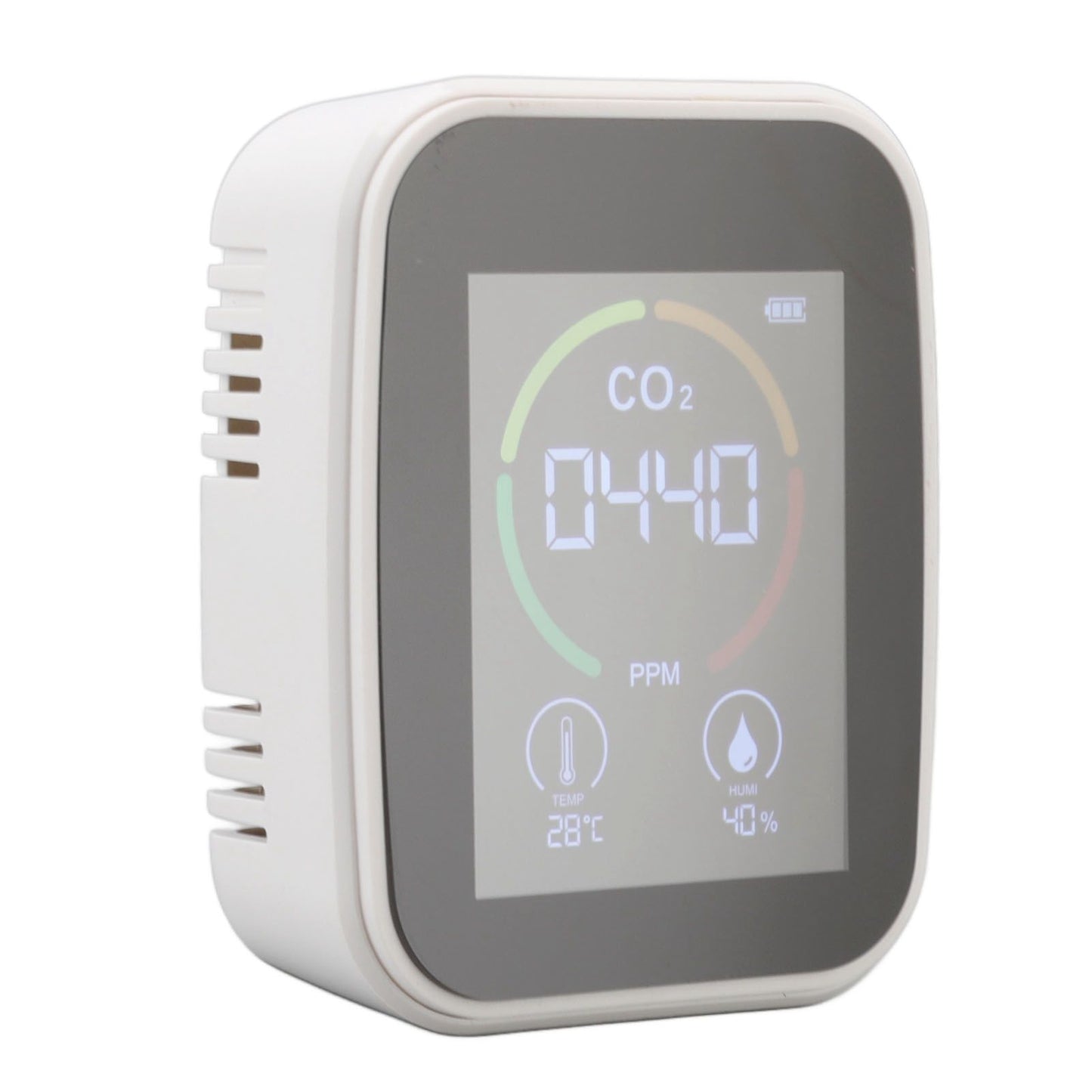 Indoor Air Quality Monitor – CO2, TVOC, Temperature & Humidity
