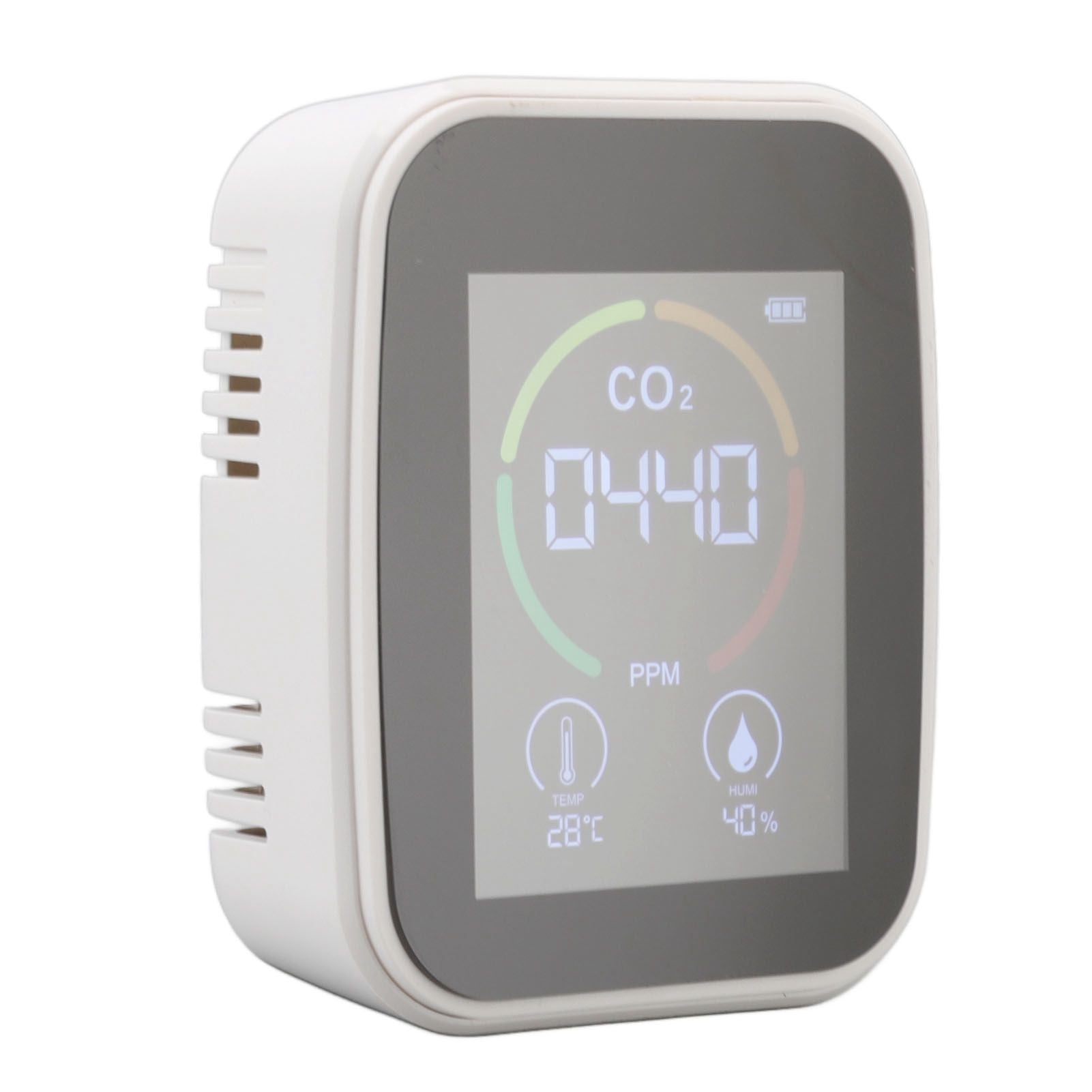 Indoor Air Quality Monitor – CO2, TVOC, Temperature & Humidity
